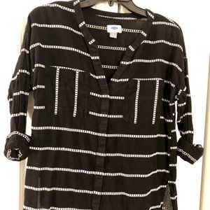 Old Navy Linen Button Down